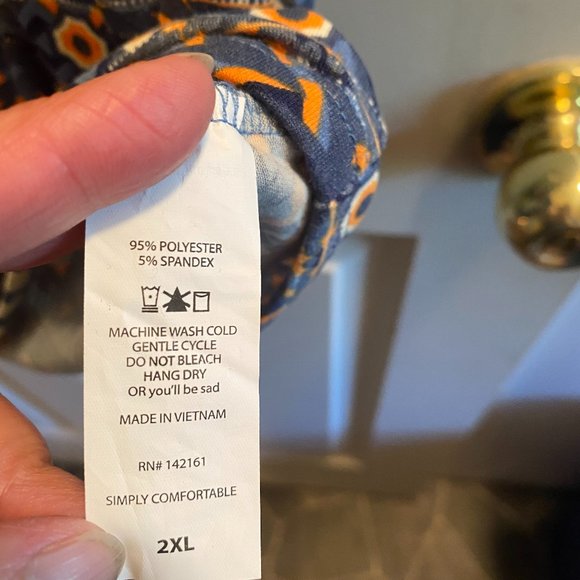 LULAROE Julia Dress Size 2XL. NWOT - Picture 3 of 5